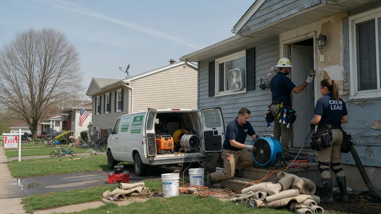 Flood Cleanup in Grand Ridge, IL near me